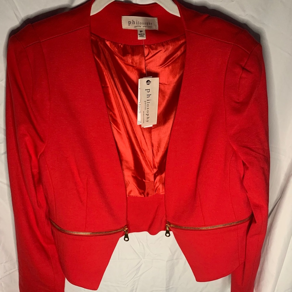 Red Philosophy 8 Petite Blazer